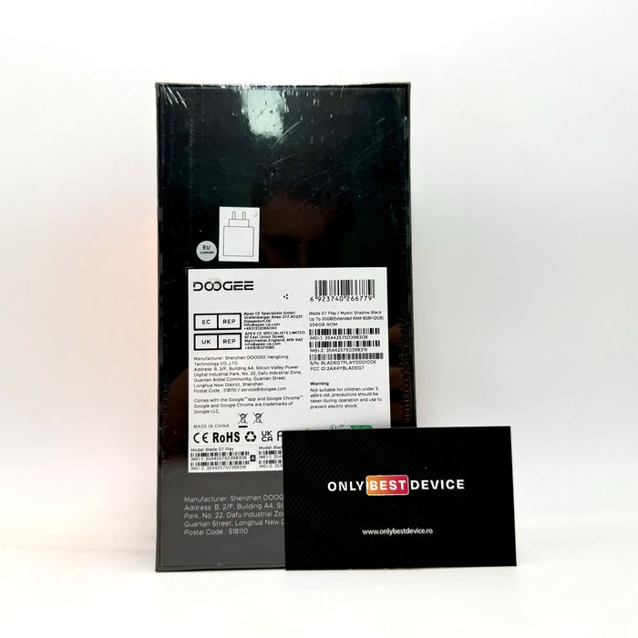 Telefon Doogee Blade GT Play 8+12GB RAM 256GB Black