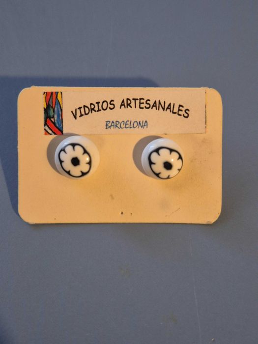 Ocazie ! Doua perechi cercei din sticla originala de Murano