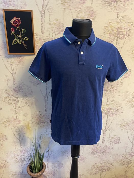 Tricou barbati casual Superdry marimea XL slim fit