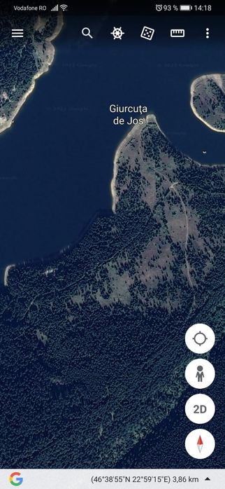 De vinzare teren în comuna Beliș, sat Giurcuța de Jos, județul Cluj