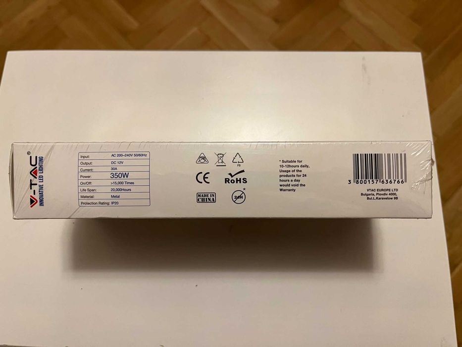 Захранване DC 12V 30A