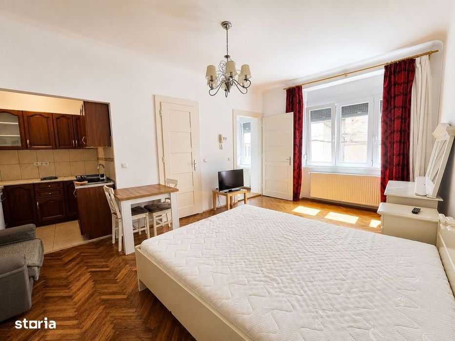 De închiriat | Apartament cu 1 cameră | 28 mp | Centru
