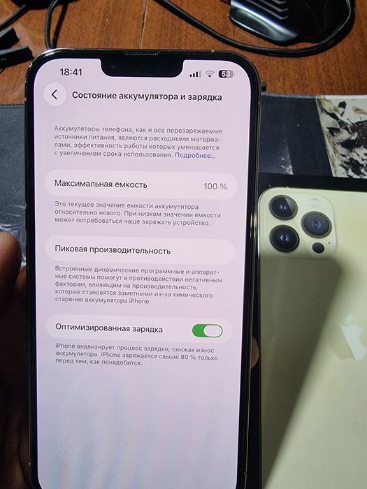 iPhone 13 Pro Max 256/100% Gold