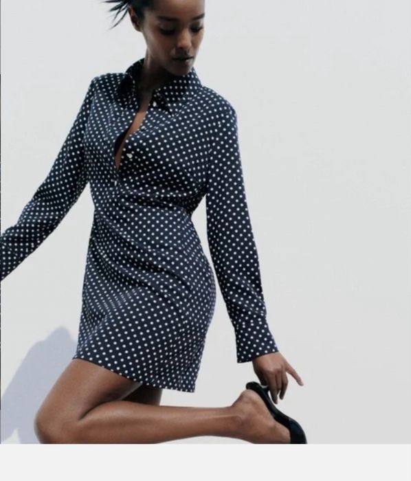 Нова рокля на точки Zara