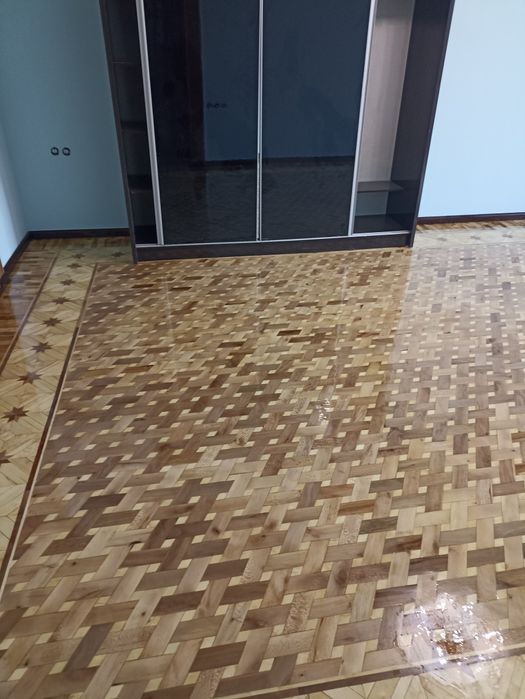 Шлифовка пол паркет