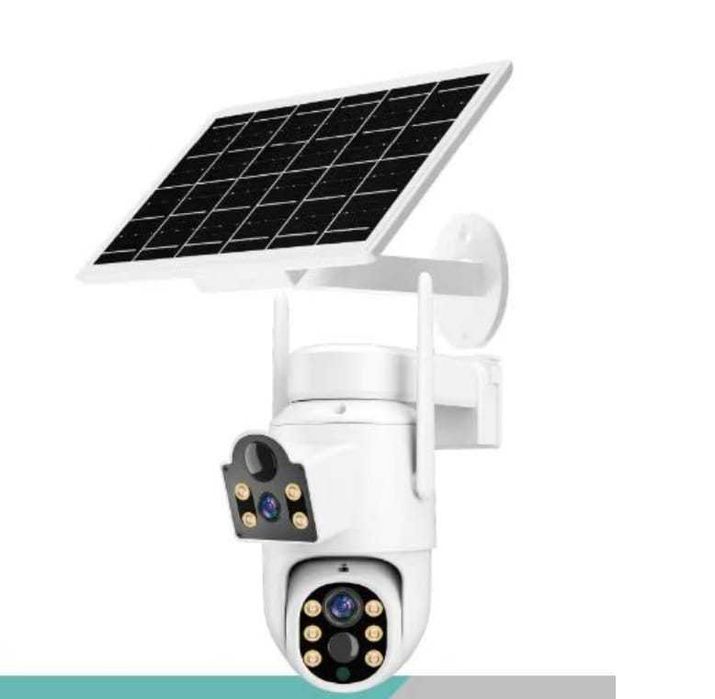 Двойна соларна WiFi smart камера, FULL HD 12МР - iCSee