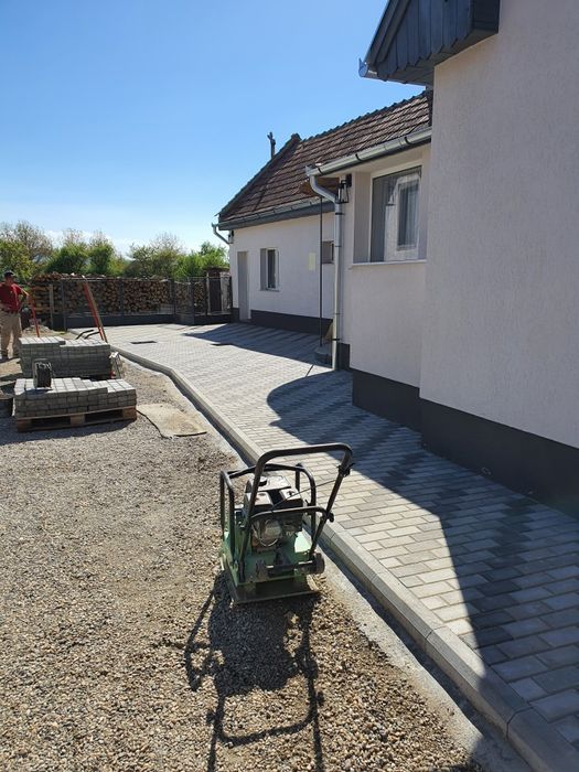 Montaj pavaje,diferite modele,borduri,rigole