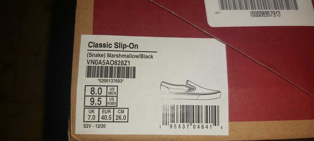 Продавам кецове unises Vans