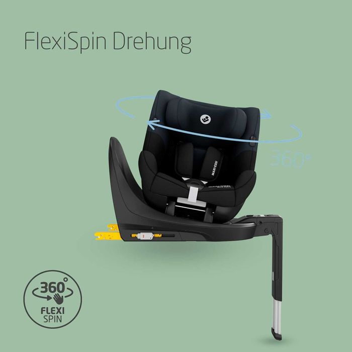 Ново Детско Столче за Кола Maxi-Cosi Mica 360 S Black, 0м-4г, до 18кг