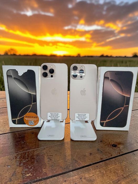 iPhone 16 Pro Max Preț 4000 lei buc