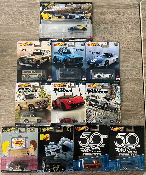 Метални колички Hot Wheels