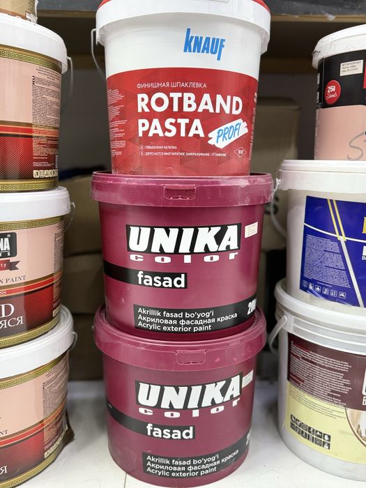 Sifatli kraska va emulsiyalar optom narxda