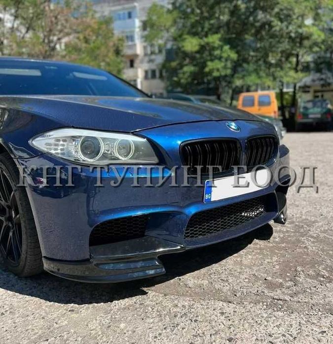 Сплитери за бмв ф10 ф11 м5 / добавки за предна броня bmw f10 f11 m5 / добавка / спойлер