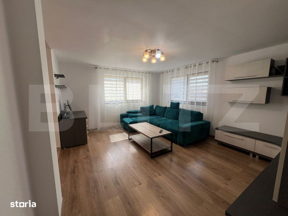 Apartament cu 2 camere, 58 mp, parcare, zona Tautiului