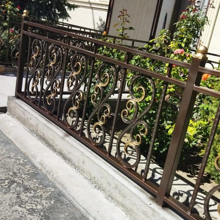 Решетки, навесы.