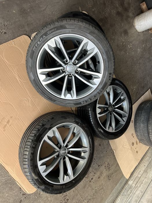 Vand jante audi cu anvelope de vara 245 45 R18 dot 2024