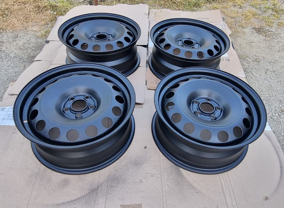 Set jante de tablă originale VW/AUDI 5x100 R16
