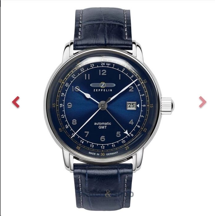 Ceas  ZEPPELIN Automatic GMT - LZ126 LOS ANGELES 7668-3 (4Hz)