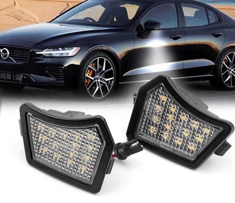 Лед Плафони под странични огледала Volvo - Jaguar