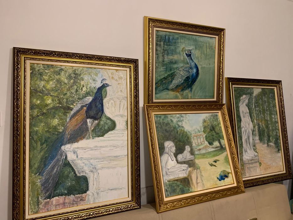 Exclusiviste, Artă consacrată - Ansamblu 4 picturi