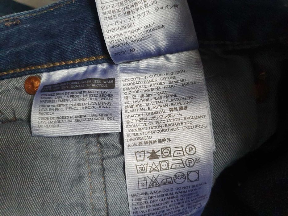 Blugi LEVI'S 501 '93 - Marime W33 L32 (Talie 89 cm)