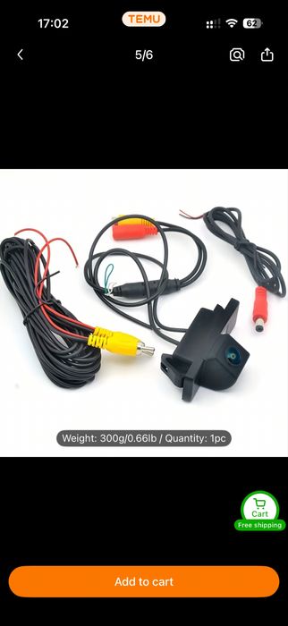 Камера задно виждане | Nissan, Citroen, Peugeot