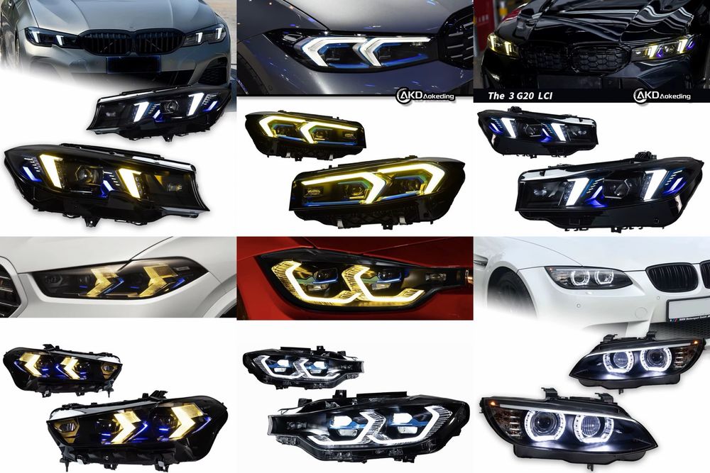 Стопове и фарове за всяко BMW BMW Taillights BMW Headlights