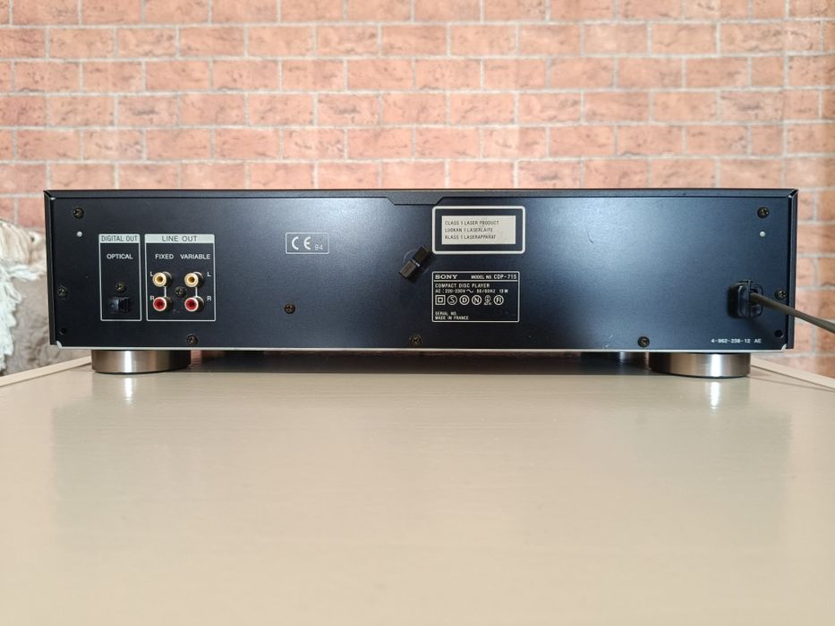 Sony TC-KE300; Sony CDP-715; Sony TC-K400S; Sony MDS-302