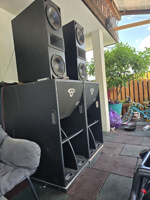 2 subwooferi cerwin vega ts 42 de 21 inch