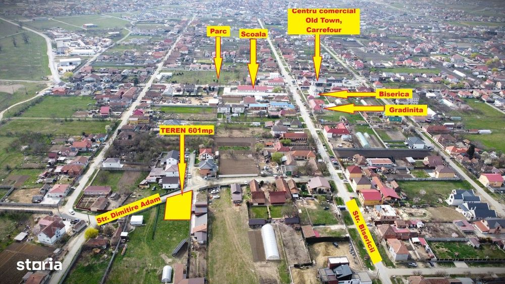 601mp - Teren Mosnita Veche - toate utilitatile - 63.000Euro