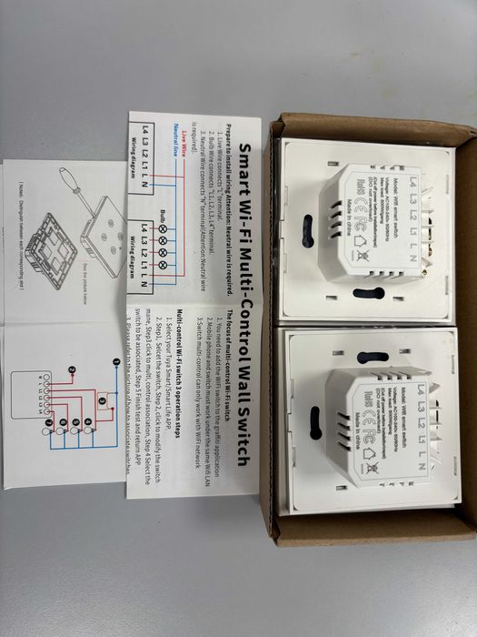 Intrerupator Cap Scara WIFI Switch Tuya