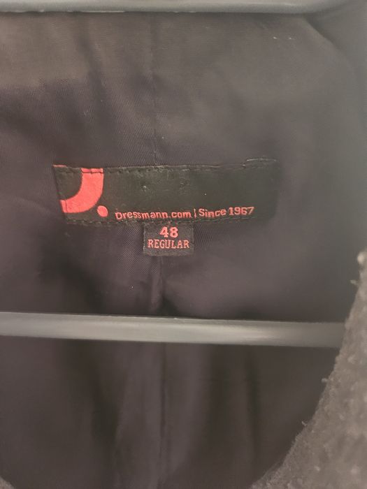 Мъжко сиво палто Dressman