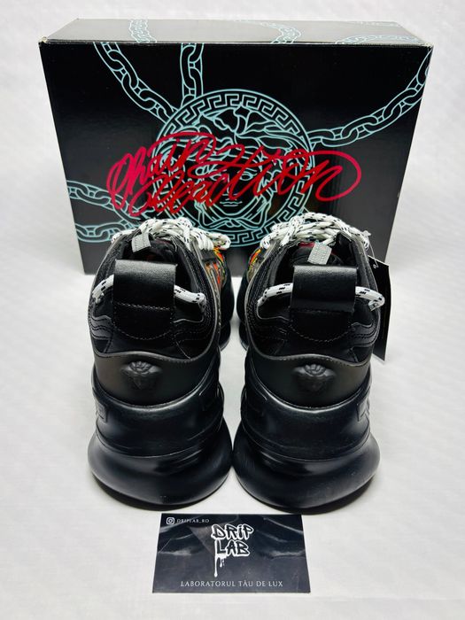 Versace chain reaction negru galben