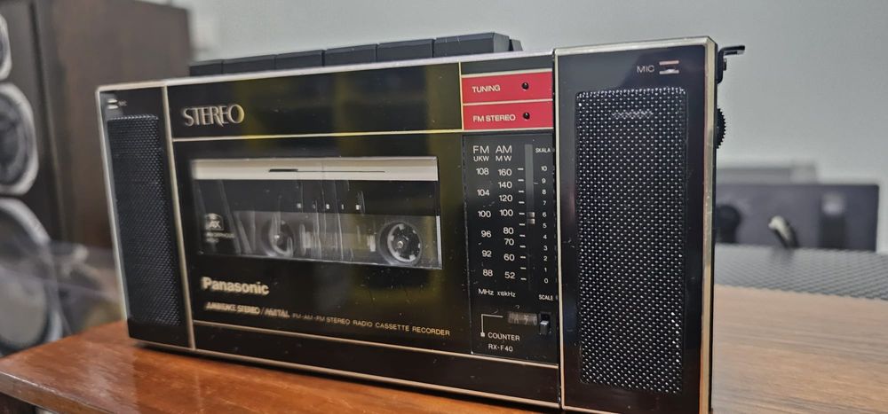 Boombox miniatura! Panasonic RX-F 40/
