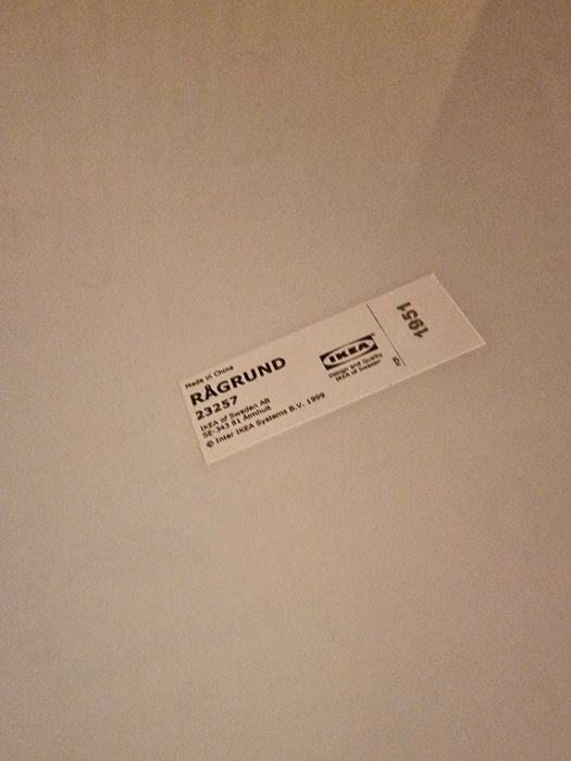 Oglinda bambus Ikea 50x50x9 cm