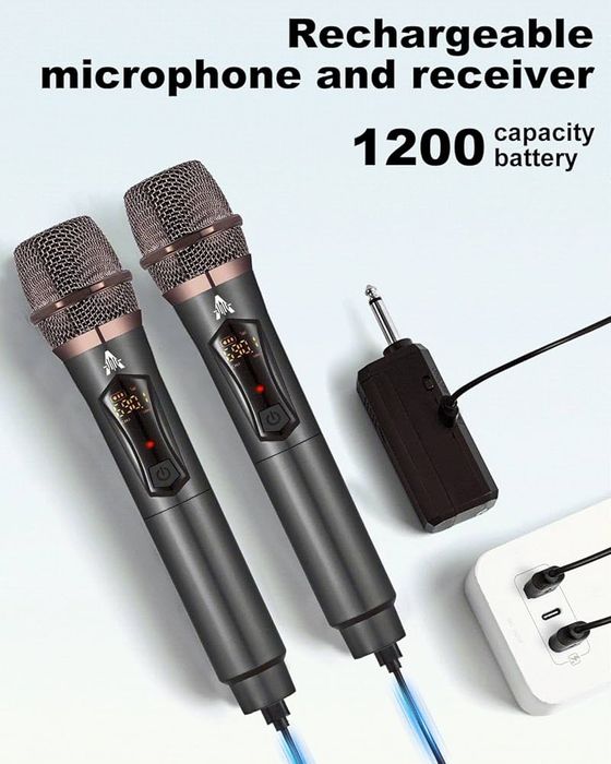 Microfoane wireless reincarcabile