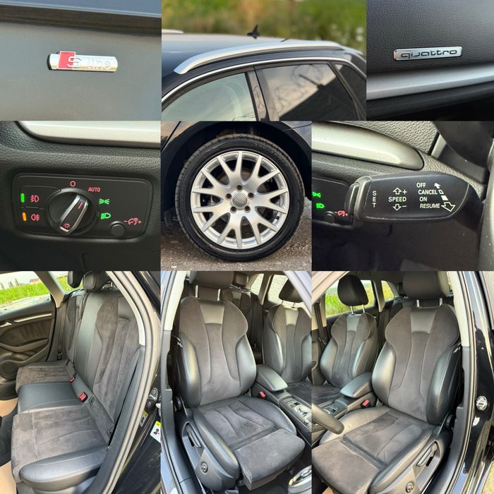Audi A3 S-Line 2.0 Tdi 184 cp AUTOMAT 2014 Euro 6