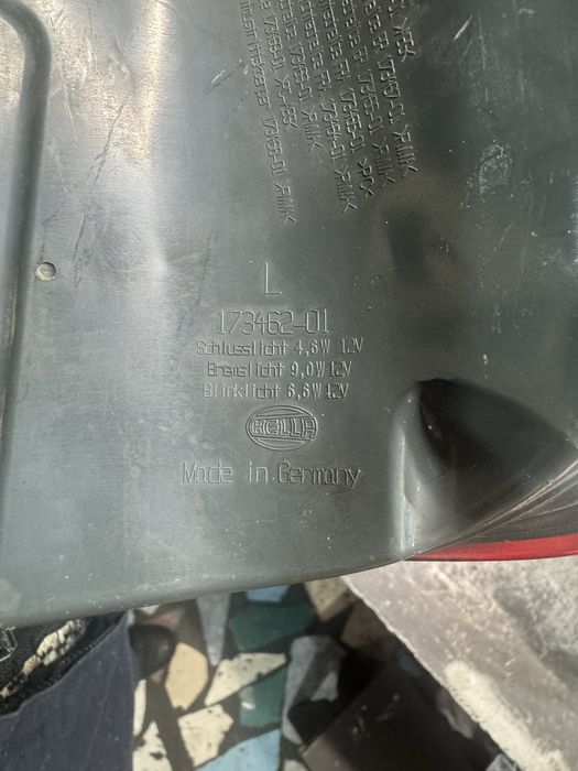 Фонарь левый bmw 5 f10