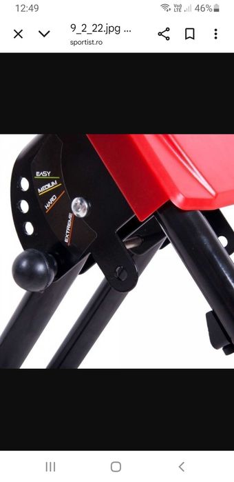 Aparat pentru abdomene Body Actin Fitness