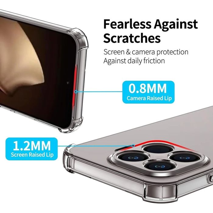 Xiaomi 15T Pro / 15T / Удароустойчив силиконов кейс с камера протектор