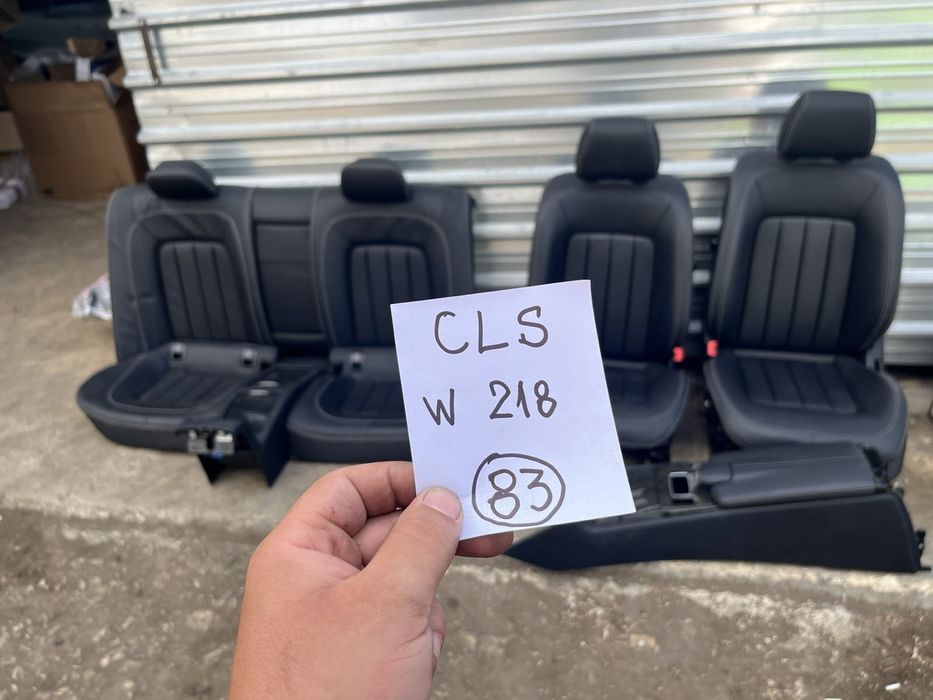 Кожен салон седалки Mercedes ClS W218 Benz Мерцедес ном83