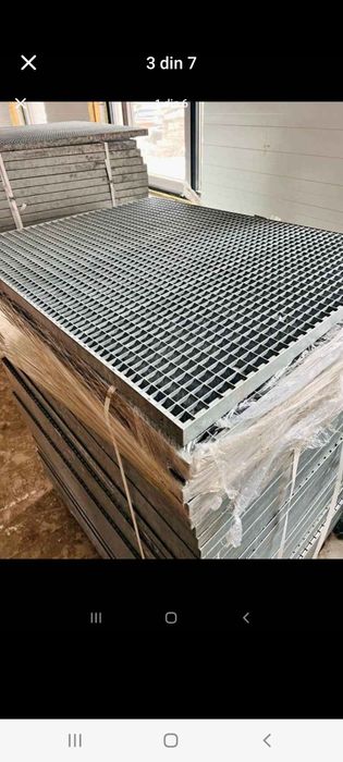 Gratare metalice galvanizate diferite dimensiuni debitam la comandă cl