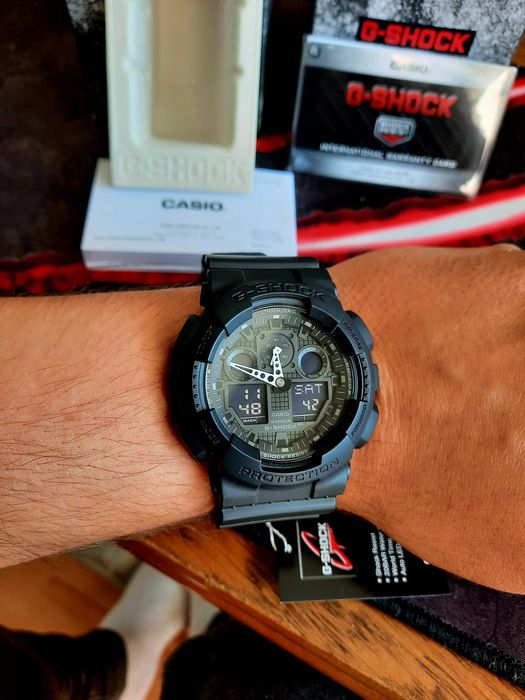 Casio G Shock GA 100   Original