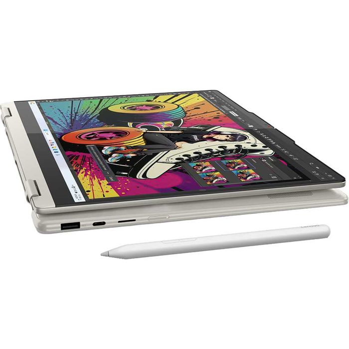 Lenovo Yoga 7 OLED - Ryzen AI 7, 32GB RAM, 1TB, Garanție Premium 2028 (Pachet Complet)