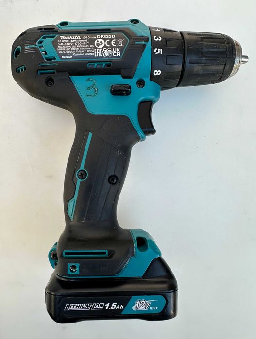Makita DF333D - Акумулаторен винтоверт 12V 1.5Ah