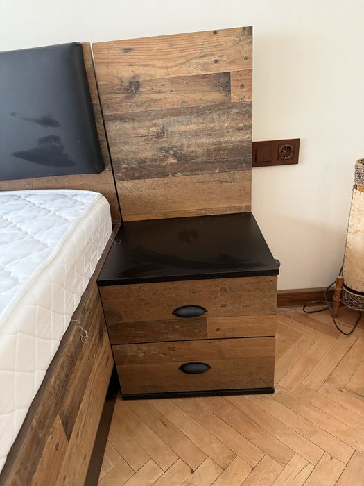 Спалня и 2 бр. нощни шкафчета ,, Ирим”