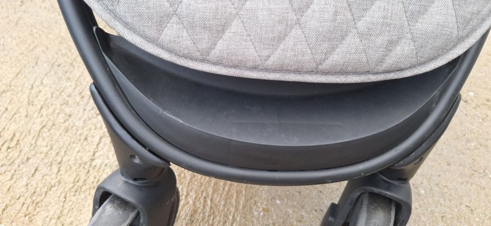 Комбинирана количка 3 в 1 KikkaBoo - Madrid, Dark Grey Melange