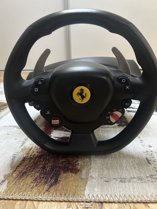 Volan gaming Thrustmaster T80 Ferrari 488 GBT edition ps5/ps4/pc negru