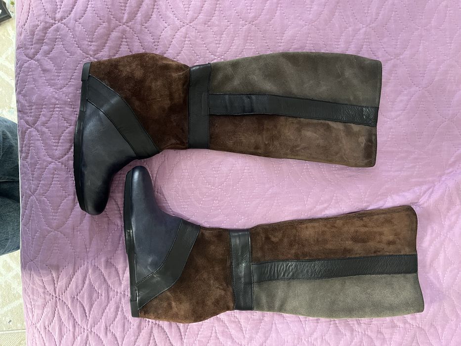 Сапоги кожанные 36 размер