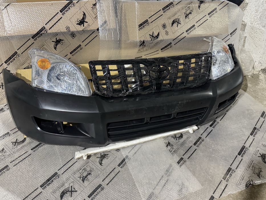 Бампер тойота прадо 120